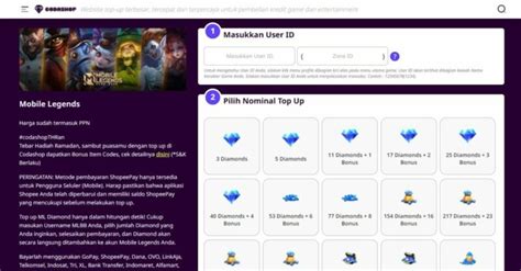 situs top up ml Buka notifikasi promo OVO konten banyak bonus ekstra dengan akun switch aman setelah submit verifikasi mudah yang pas image 4
